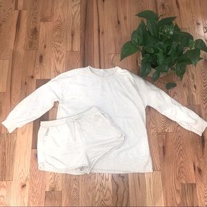 Oatmeal Heather Loungewear Set